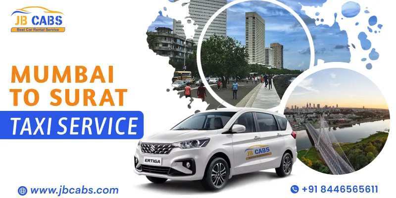 Mumbai to Surat Taxi Service