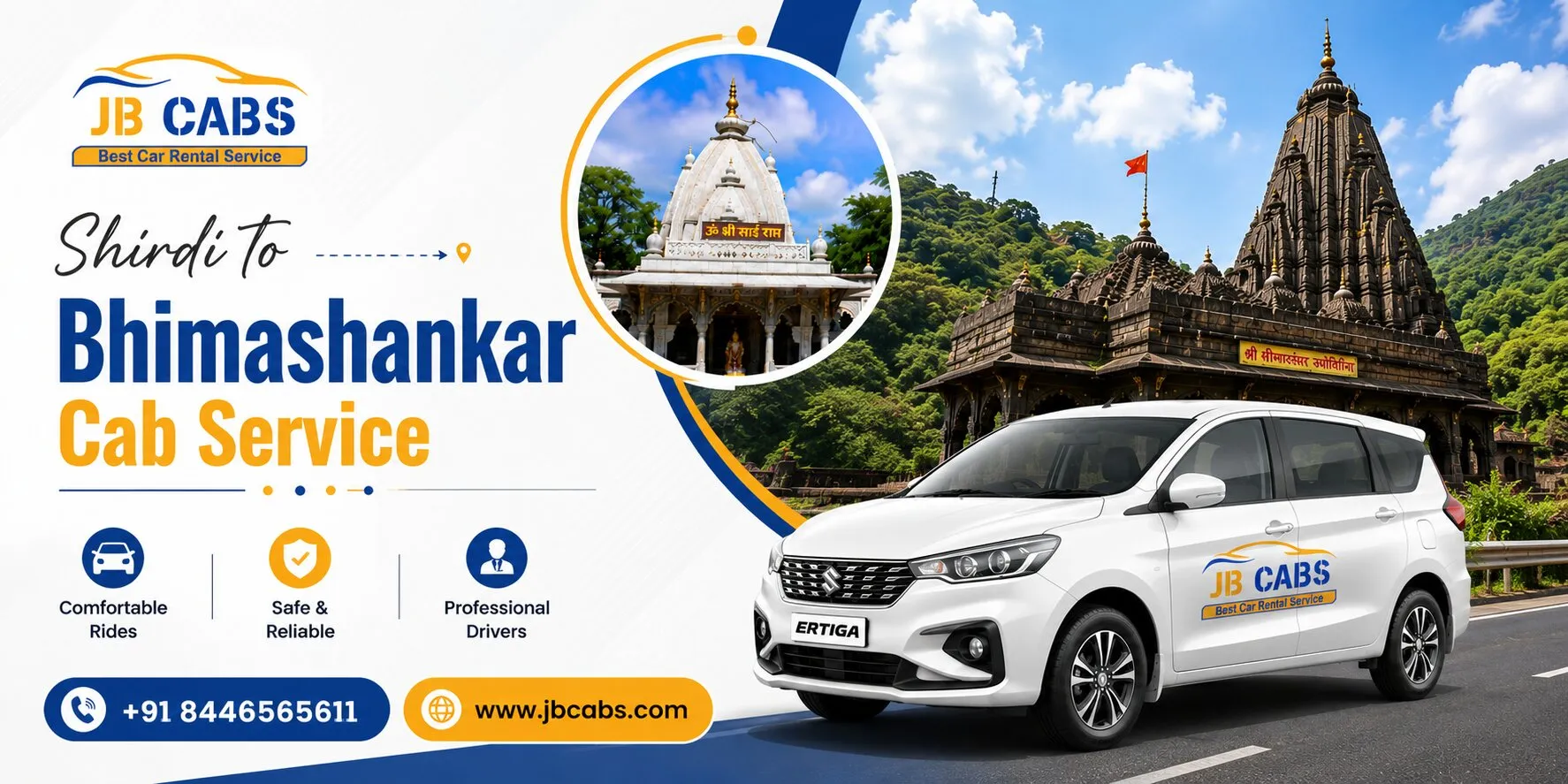 Shirdi to Bhimashankar Cab Service