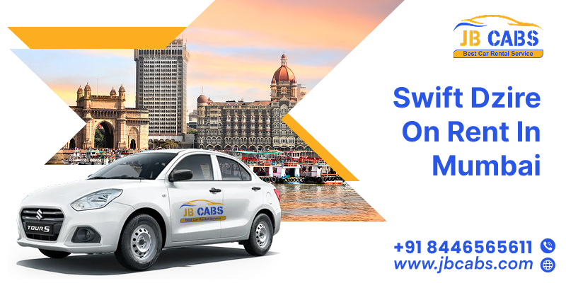Swift Dzire on Rent in Mumbai @12 Rs/Km